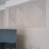 Panneau Décoratif Radiateur MDF Style Arabe/géométrique - Sur Mesure, Fabrication UK
