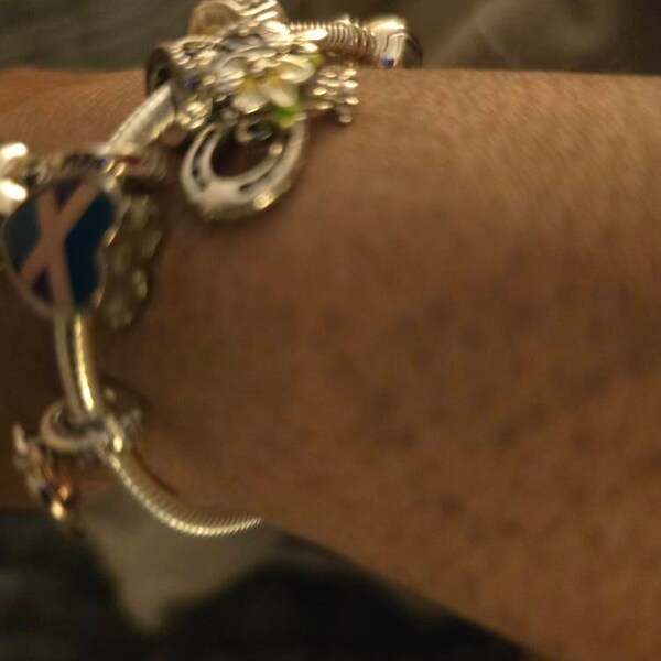 Godmother Heart Charm I Love You Forever Heart 925 Silver Charm