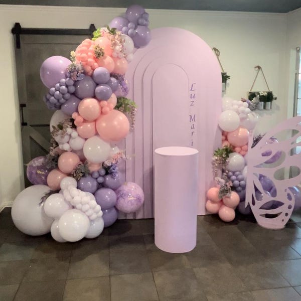 Layered 3D Arch Backdrop PLANS With Measurements- DIGITAL DOWNLOAD ...