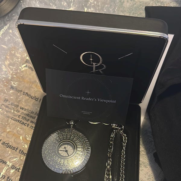 Original Omniscient Reader's Viewpoint Pocket Watch Custom GOLD Color ...