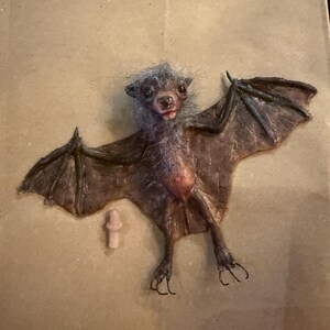 赤ちゃんコウモリの手彫りプラチナシリコン彫刻 - Etsy 日本