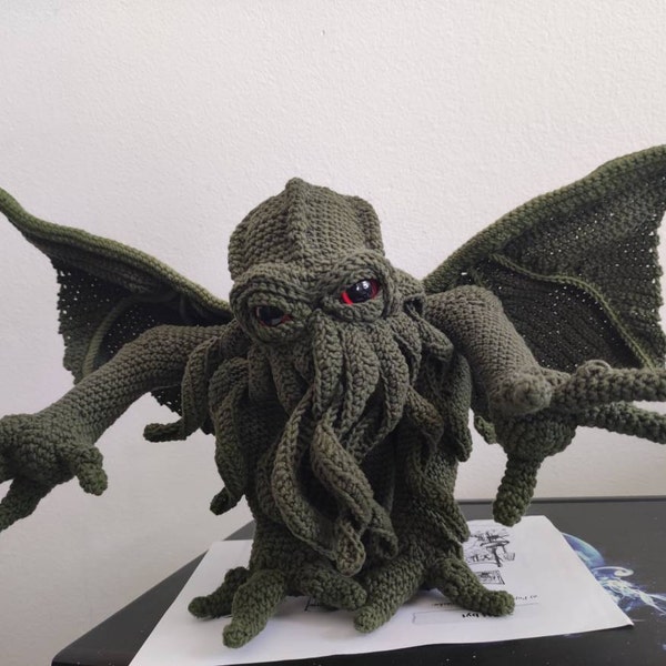 Cthulhu Pattern by Crafty Intentions DIGITAL PDF Downloadable - Etsy