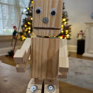 DIY木製ロボット工作キット：お子様向けSTEMギフト - Etsy 日本