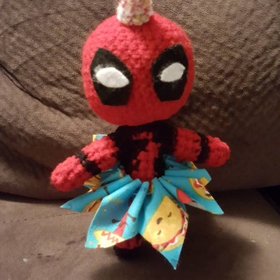 Deadpool Crochet Pattern Instant Download Amigurumi Plush Doll CROCHET ...