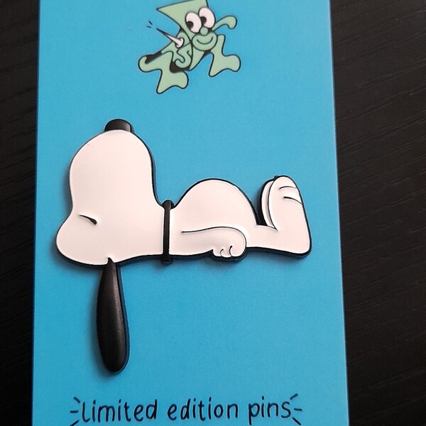 Snoopy 3D Moulded Enamel Pin - Etsy