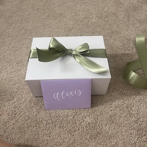 Brinley added a photo of their purchase