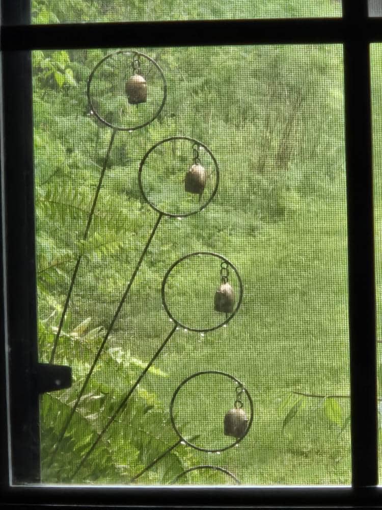 Bells Garden Stake - Happy Gardens | Garden Stakes | Gardening Decor | Gardening Gifts | Yard Art | Yard Decor | Outdoor Decor | Metal Art