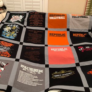 T-shirt Quilt - Etsy