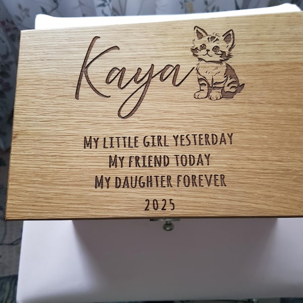 Picture of Personalised Dog Toy Box Crate for Pet Toys With Name Large Wooden ...