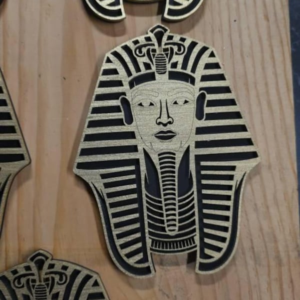 Egyptian Pharaoh SVG - Ancient Egypt King Silhouette Clipart Cut File ...