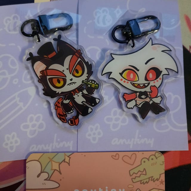 HAZBINHOTEL KEYCHAIN まとめ売り Hazbin Hotel Keychain | 2.3