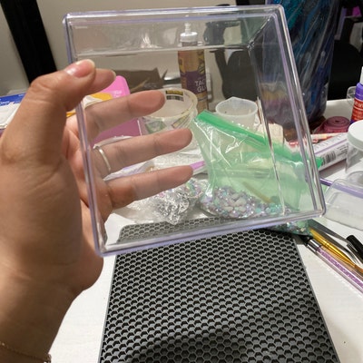 2pieces 130mmx90mmx50mmheight Rectangle Clear Ps - Etsy