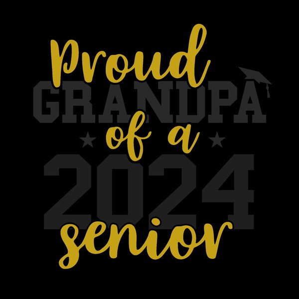 Proud Mom of a 2024 Senior SVG Png, Proud Senior Family SVG, Proud ...