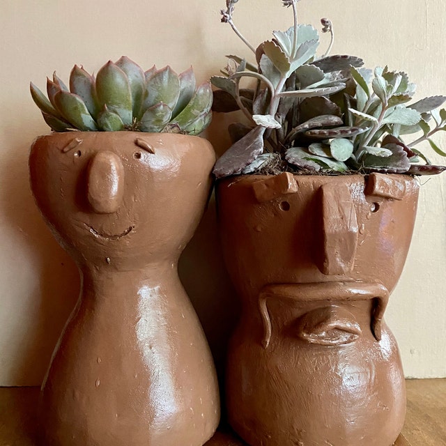 Créez votre propre kit de poterie en argile Kit d'artisanat de poterie pour  la maison 1-2 personnes Kit de sculpture en argile à séchage à l'air avec  outils et plantes 