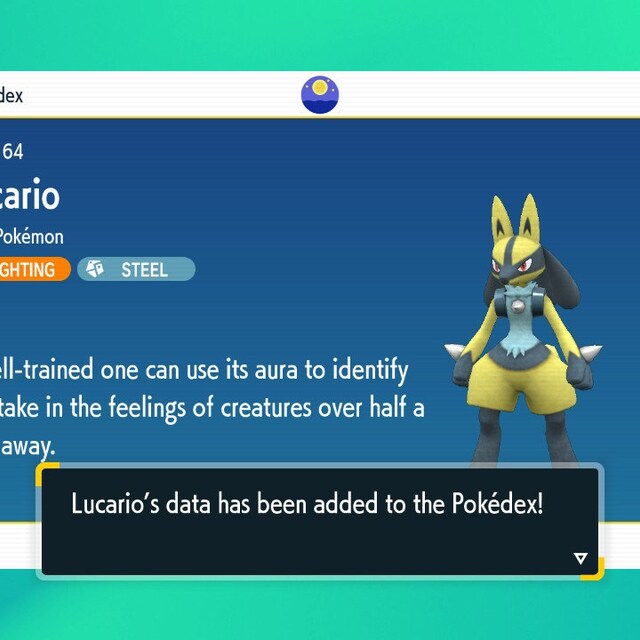 ShinyHub - Shiny Pokemon Of The Day is Lucario! #spod Lucario (M) @ Life  Orb EVs: 252 Atk / 4 Def / 252 Spe Ability: Justified Shiny: Yes Jolly  Nature - Swords