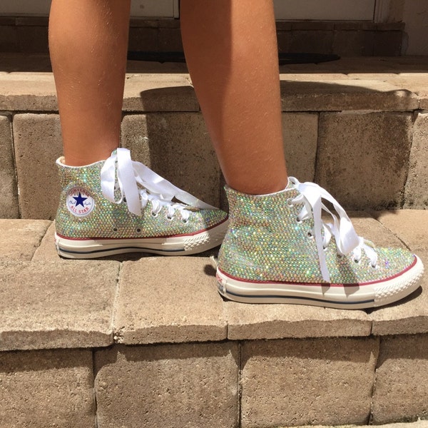 Purple Marble Women's High Top Shoes