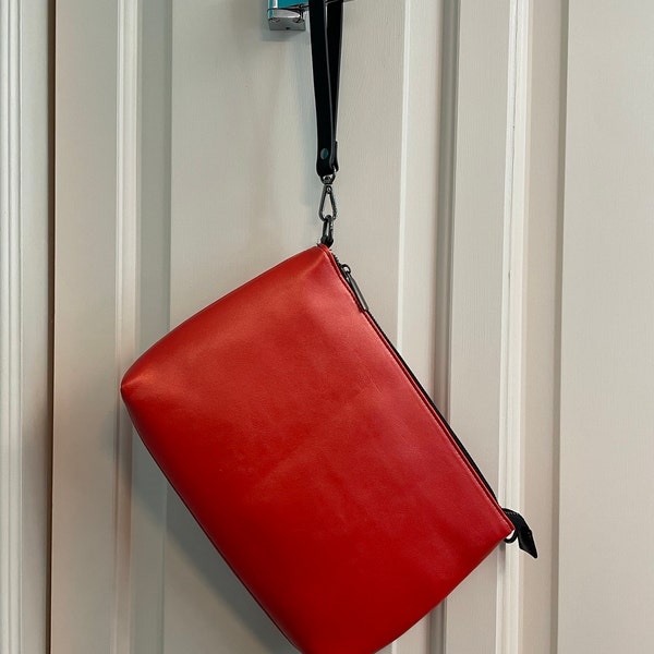 White Cheetah Crossbody Bag