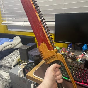 ウォーハンマー対応チェーンソードコスプレ小道具3Dプリントキット