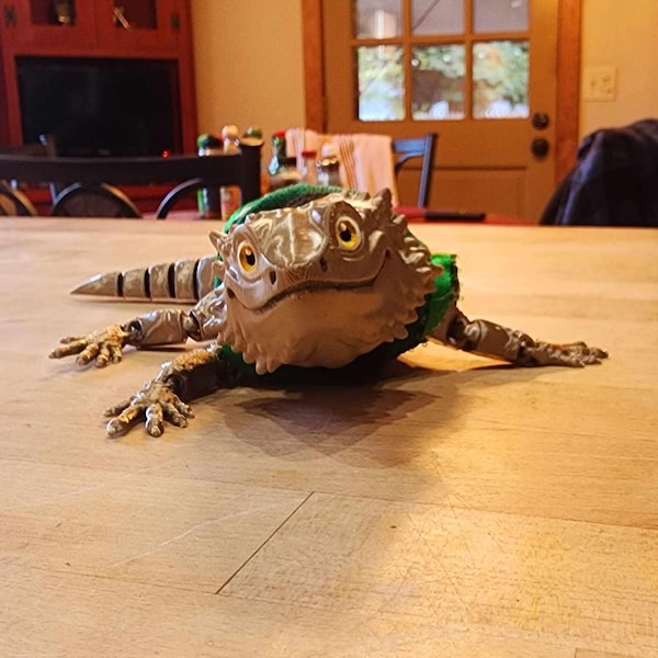 Ball Python Snake Digital .STL File for 3d Printing, Articulated Fidget ...