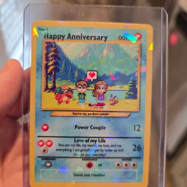 Pokemon Anniversary Card Custom