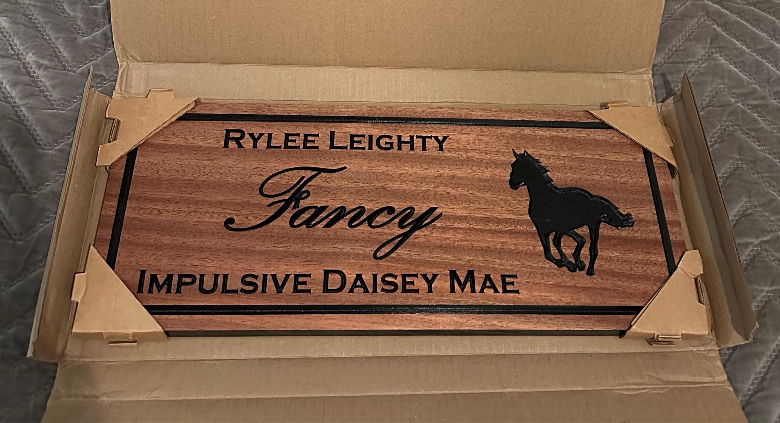 Rustic Wood Plaque Sign: Custom Quote, Farmhouse Style