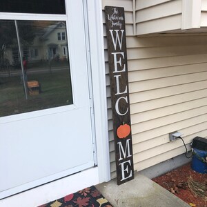 Front Porch Welcome Sign With Interchangeable Designs - Etsy