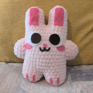 Freezer Bunny the Sims Handmade Crochet Plush - Etsy