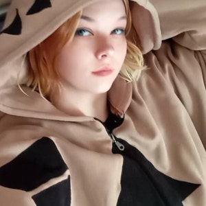 Felpa Con Cappuccio Cosplay Isaac Foster Da Anime, Taglie S-XXL, Nera, Per Halloween, Carnevali E Feste A Tema, Costume Angelo Della Morte - 2