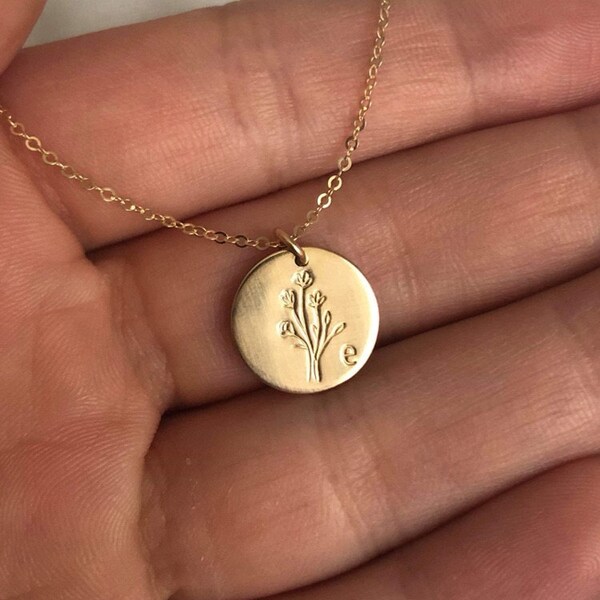 Wildflowers Enameled Pendant Necklace main image 0