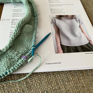 Basic Cotton T Shirt Knitting Pattern | 4 Patterns in 1 | Easy