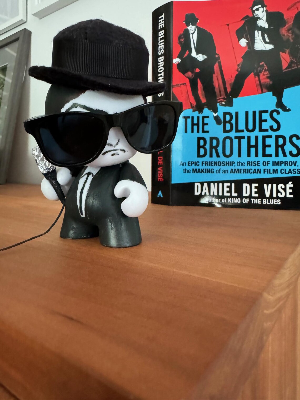 Customer photo of a pet with the Fedora  Hat  for small pet Hedgehog Vogue