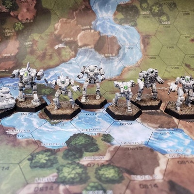 Caesar, Alternate Battletech Mechwarrior Miniature WITH BASE - Etsy