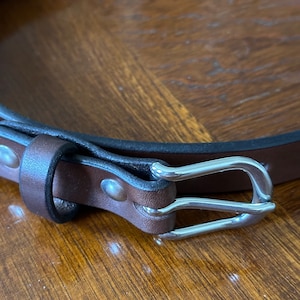 Handmade Black Leather Belt - Etsy