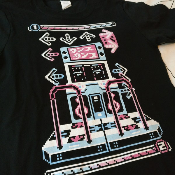 Pixel Dance Arcade Unisex T-shirt - Etsy