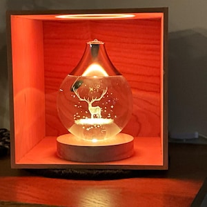 Handmade Natural Hardwood Planter Box: Walnut, Maple, Cherry, Mahogany