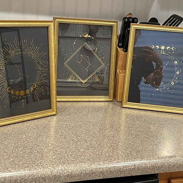 Custom Astrology Birth Chart Sun Moon Rising Astrology Gift