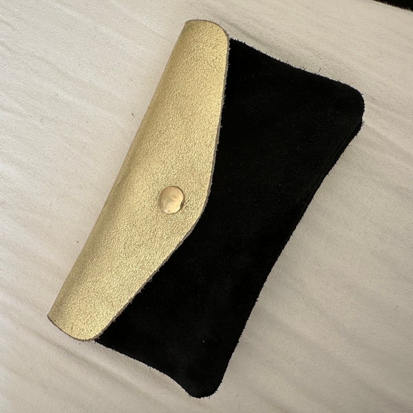 Porte-monnaie Femme En Cuir Véritable - Marque Fashion, Couleur Jaune, Fabriqué En Italie