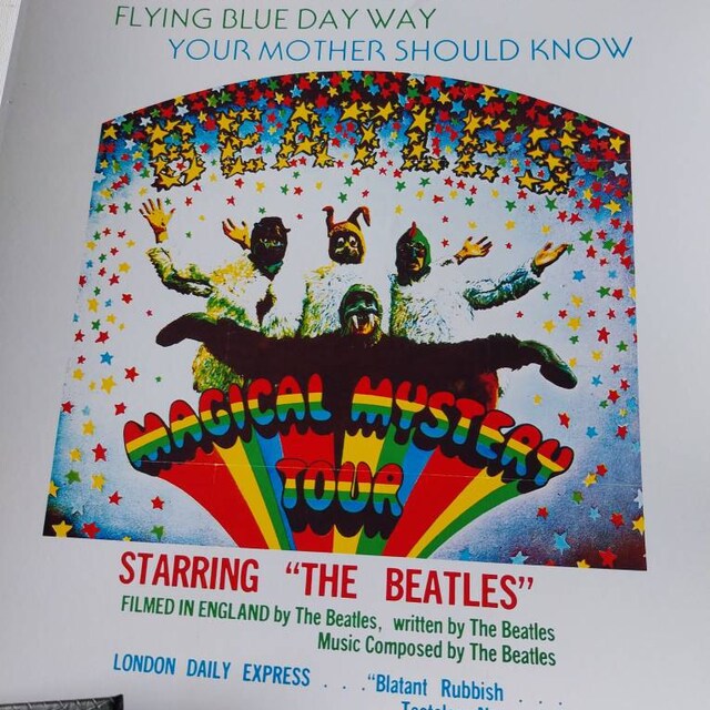 Vintage Magical Mystery Tour the Beatles Movie Poster A3 Print - Etsy