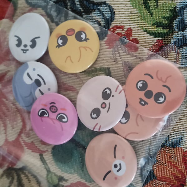 CWED Stray Anstecker Set - 10 Stück Kpop Buttons Für Stay Fans