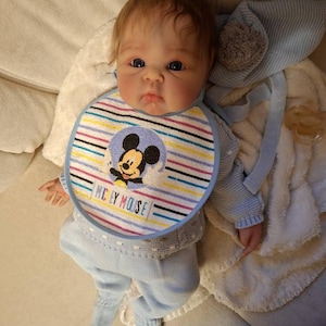 Bébé Reborn Silicone Platine – 38 Cm, 1,8 Kg, Fille, Réaliste, Neuf