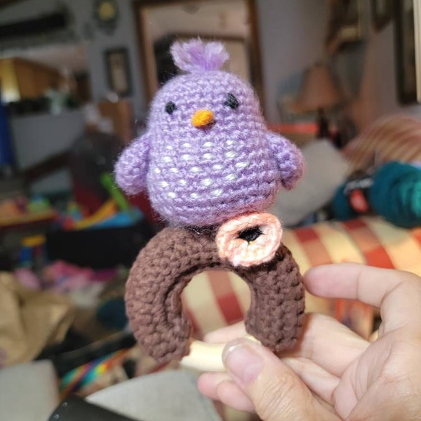 Amigurumi Bird Baby Rattle Crochet Pattern – 5 Languages (PDF Pattern ...