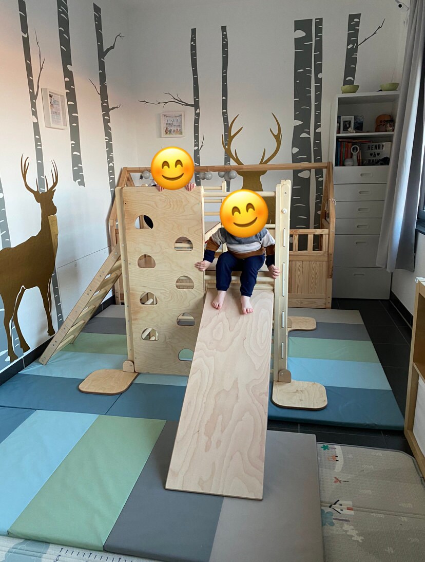 Square gym for toddlers, Step Triangle, Climbing frame, Climbing