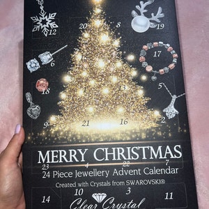 Jewellery Advent Calendar With Crystals From SWAROVSKI® - Etsy
