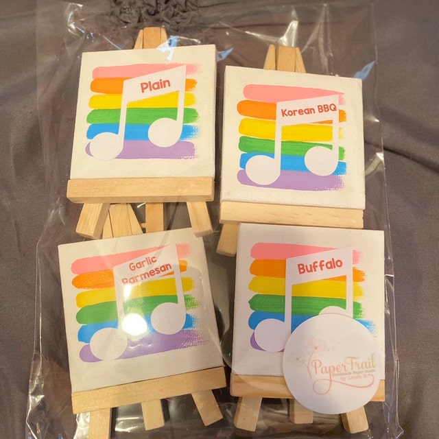 Art Party Food Label Mini Canvas and Easels. Rainbow Party Decorations, Art  Birthday Decorations, Painting Art Splat Decorations. 4CT -  Norway