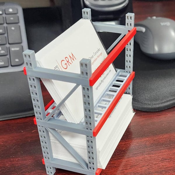 Pallet Racking Business Card Holder - Etsy