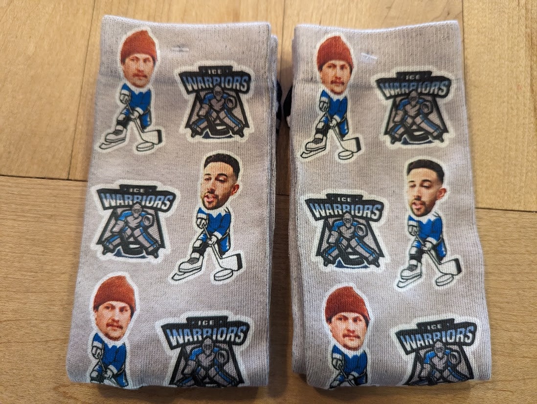 Hockey Socks, Hockey Team Gifts, Customized Socks, Hockey Gifts for Boys, Hockey Coach Gifts, Personalized Hockey Gifts