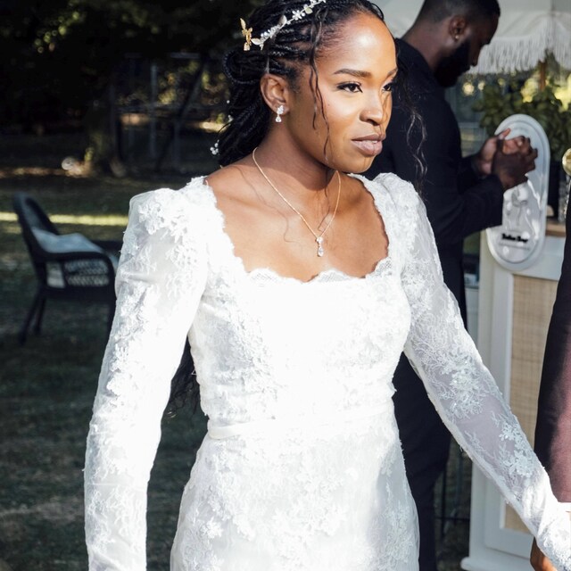 Orecchini Pendenti A Goccia Con Foglie In Strass Oro - Gioielli Da Sposa E Damigelle
