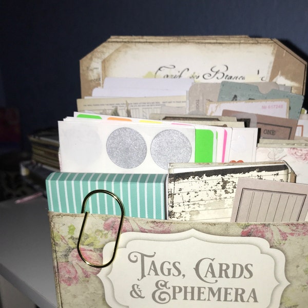Ephemera, Box, Shabby Chic, Junk Journal, Pastel, Storage, My Porch ...