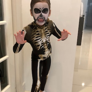 Halloween Skeleton Bodysuit Halloween Costumes Women Funny | Etsy