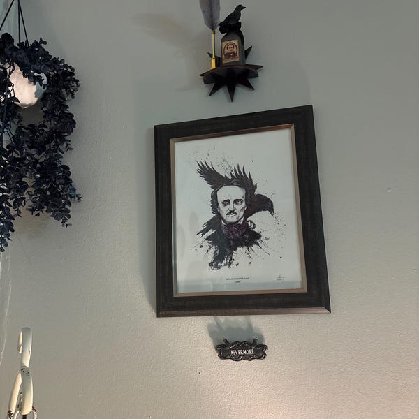 Gothic House Number Sign | Custom Front Door Plaque | Witchy Outdoor Porch Decor - Etsy UK